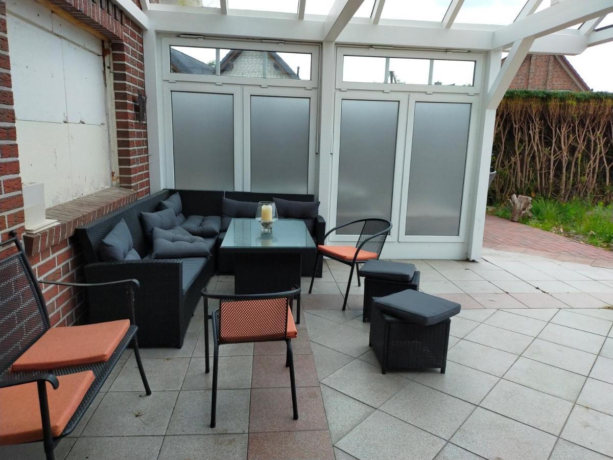 Exklusive Fewo Papenburg Mit Terrasse & Beheiztem Wintergarten Eksteriør bilde